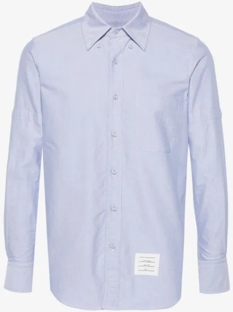 Thom Browne armband-embellished cotton shirt