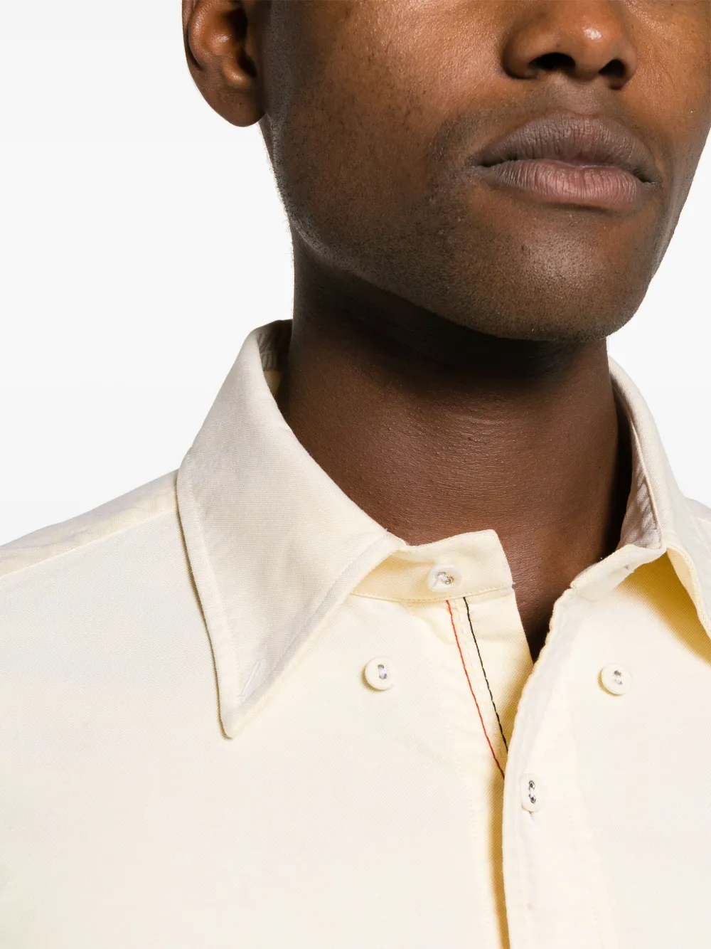 Thom Browne Katoenen overhemd Geel