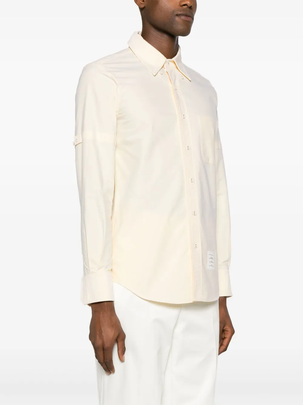 Thom Browne Katoenen overhemd Geel