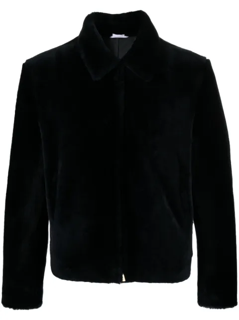 Thom Browne faux-fur leather jacket