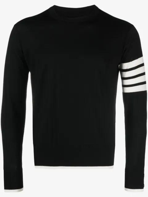 Thom Browne 4-Bar stripe virgin wool jumper