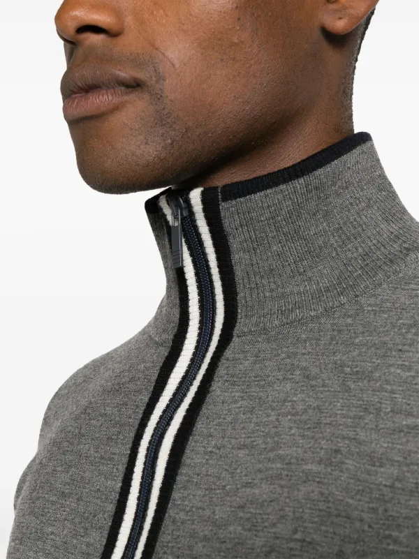 Thom Browne ハーフジップ プルオーバー | グレー | FARFETCH JP