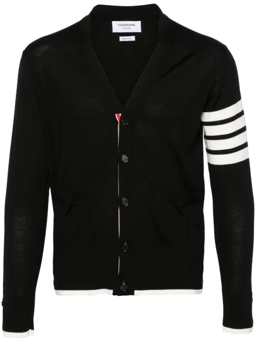 Cardigan à 4 bandes signature - Thom Browne - Modalova