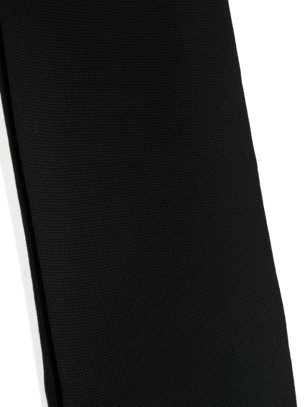 BOSS Sjaal met logopatch - Zwart