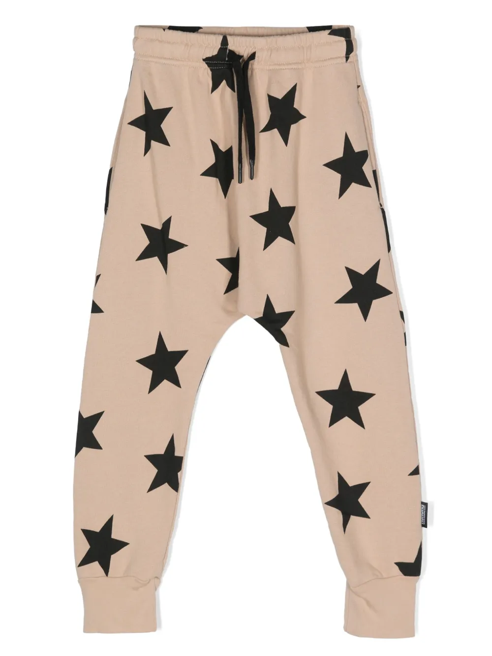 Nununu Star Baggy Pants In Brown