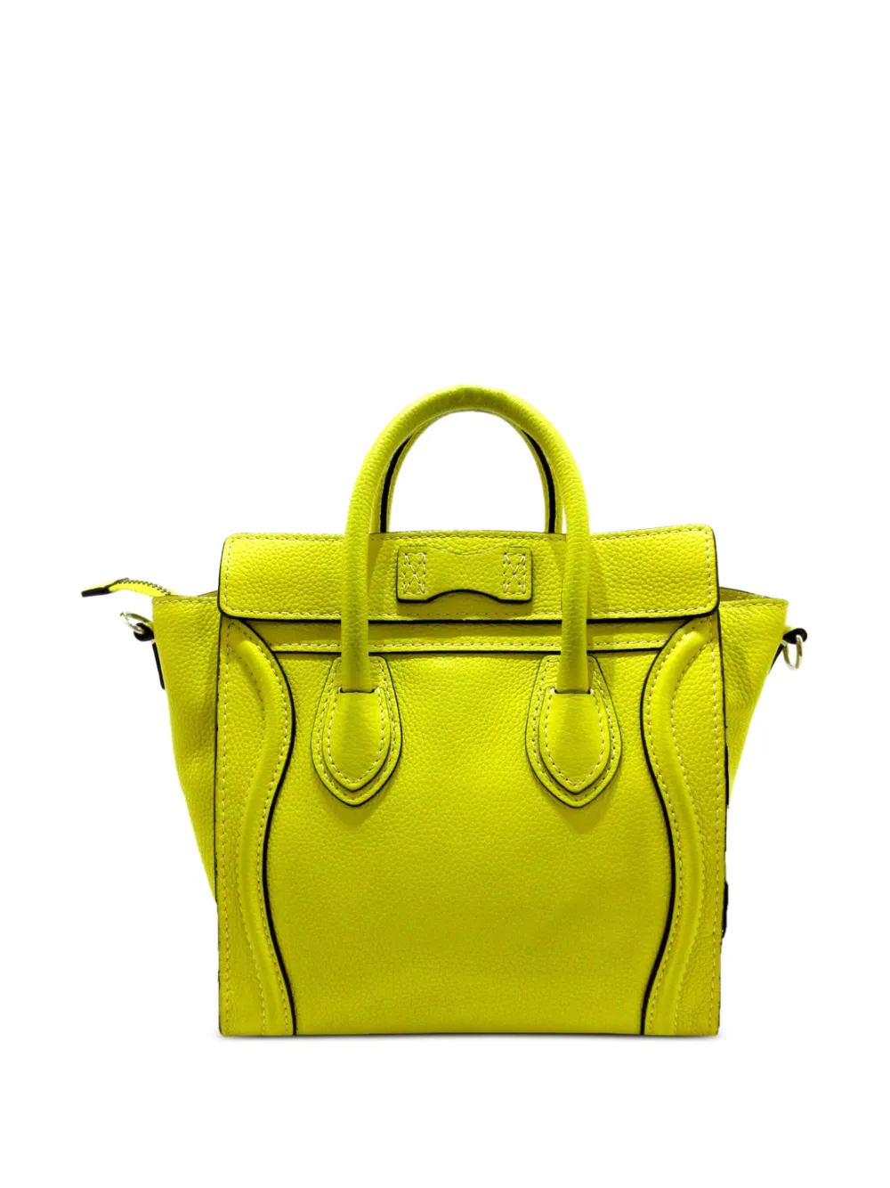 Celine top nano yellow