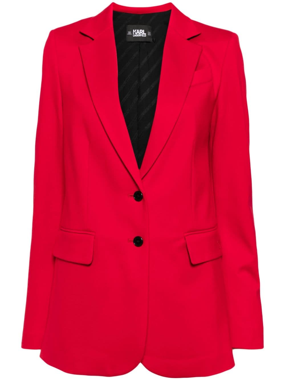 Karl Lagerfeld Tailored Single In Red