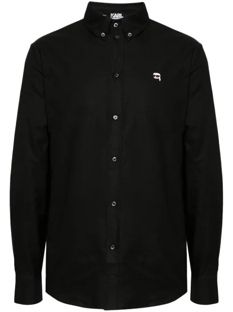 Karl Lagerfeld chemise Ikonik 2.0 en coton
