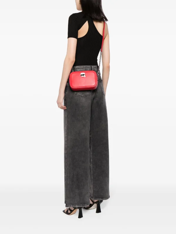 Karl Lagerfeld K/Ikonik 2 Cross Body Bag | Red | FARFETCH