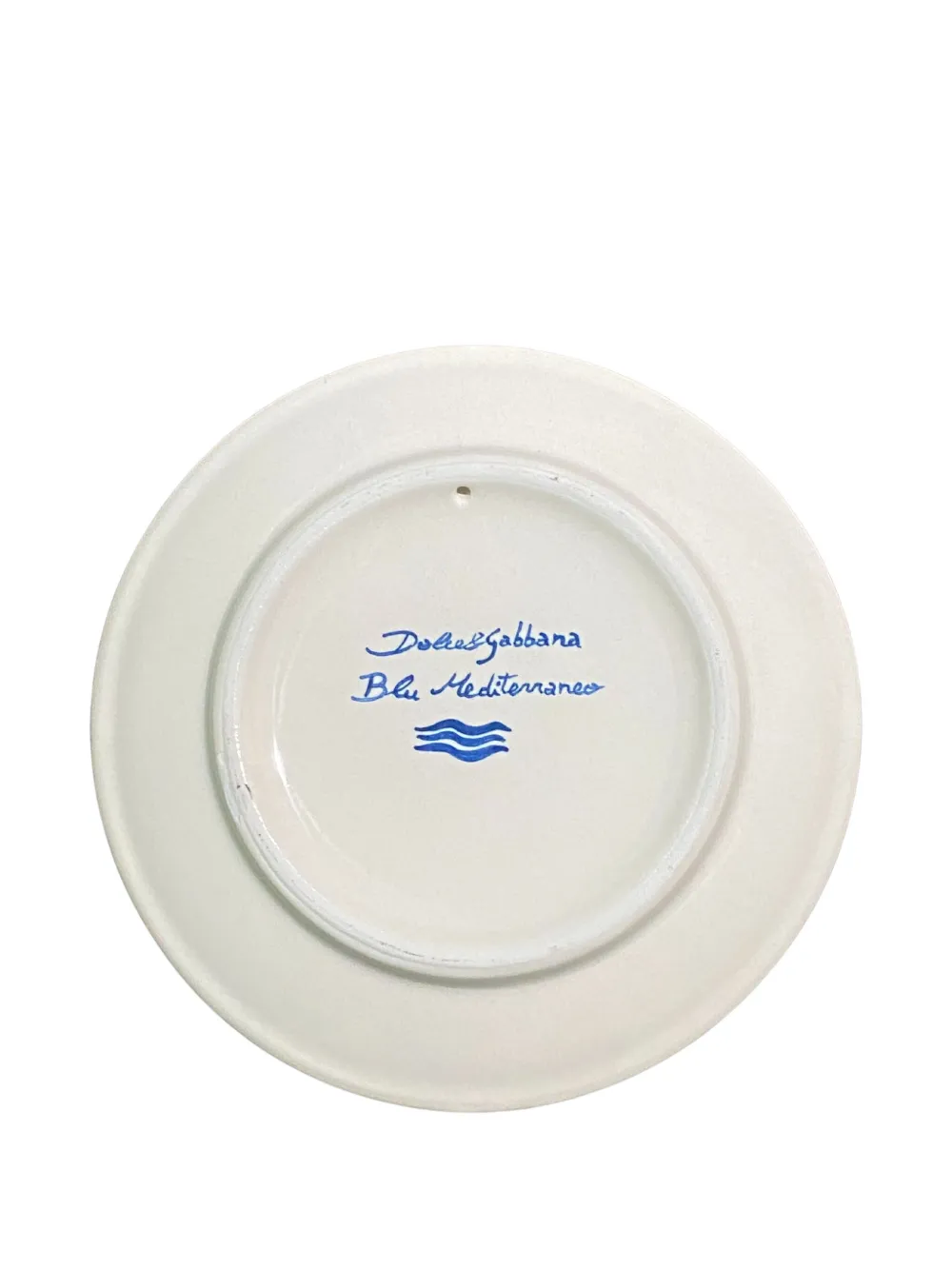 Dolce & Gabbana Porcelain Bread Plates (set Of Two) In Blue