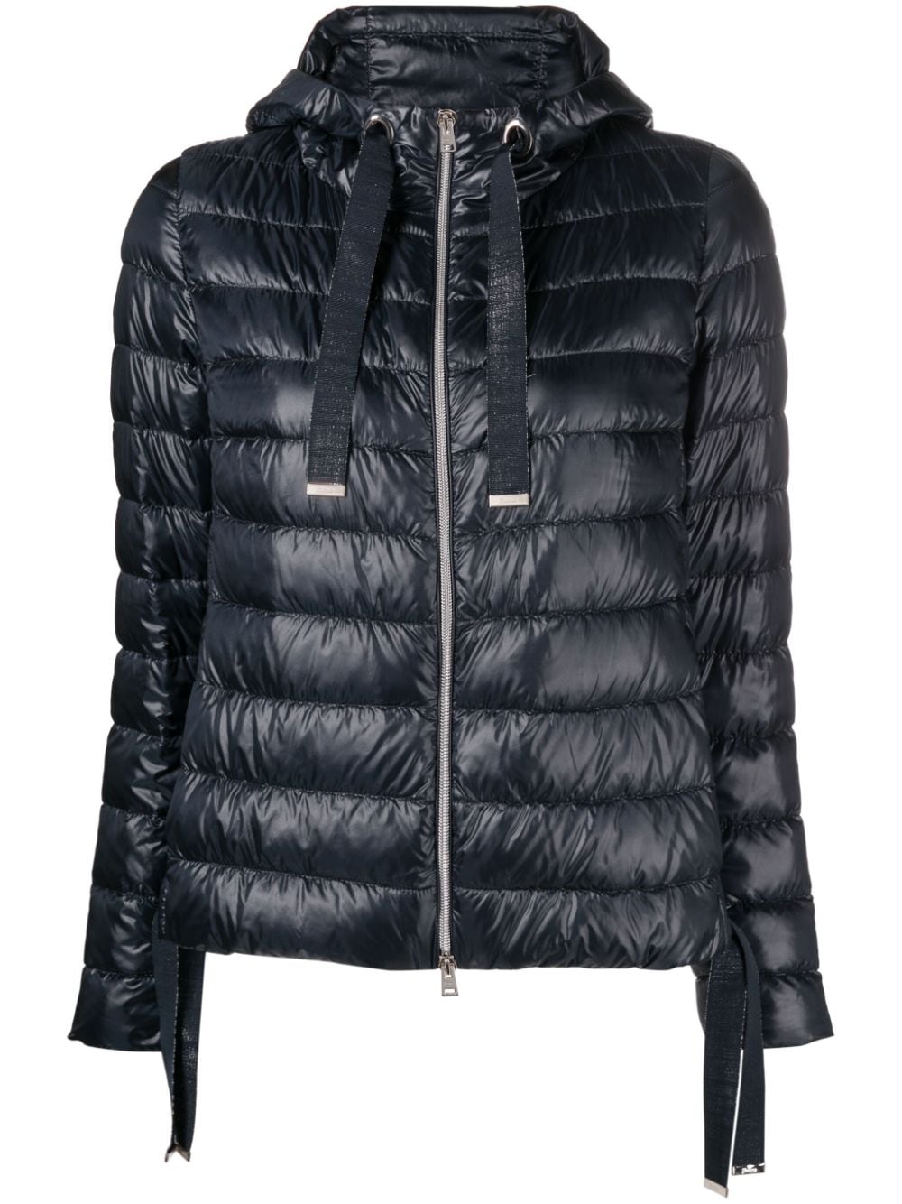 Herno hooded quilted jacket - Blue