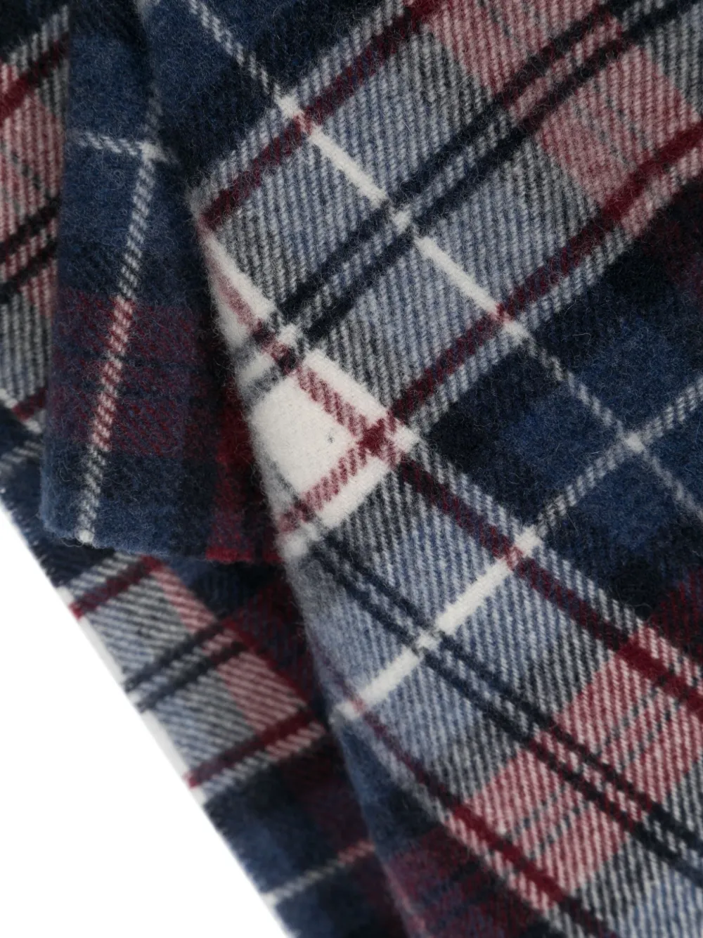 Tommy Hilfiger Sjaal met geborduurd logo Blauw