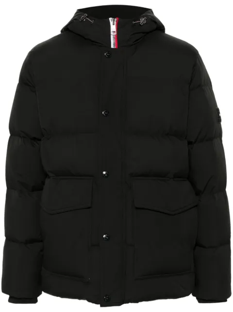 Tommy Hilfiger logo-patch padded jacket