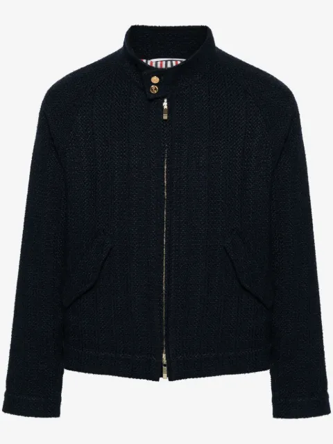Thom Browne RWBストライプ ツイードジャケット