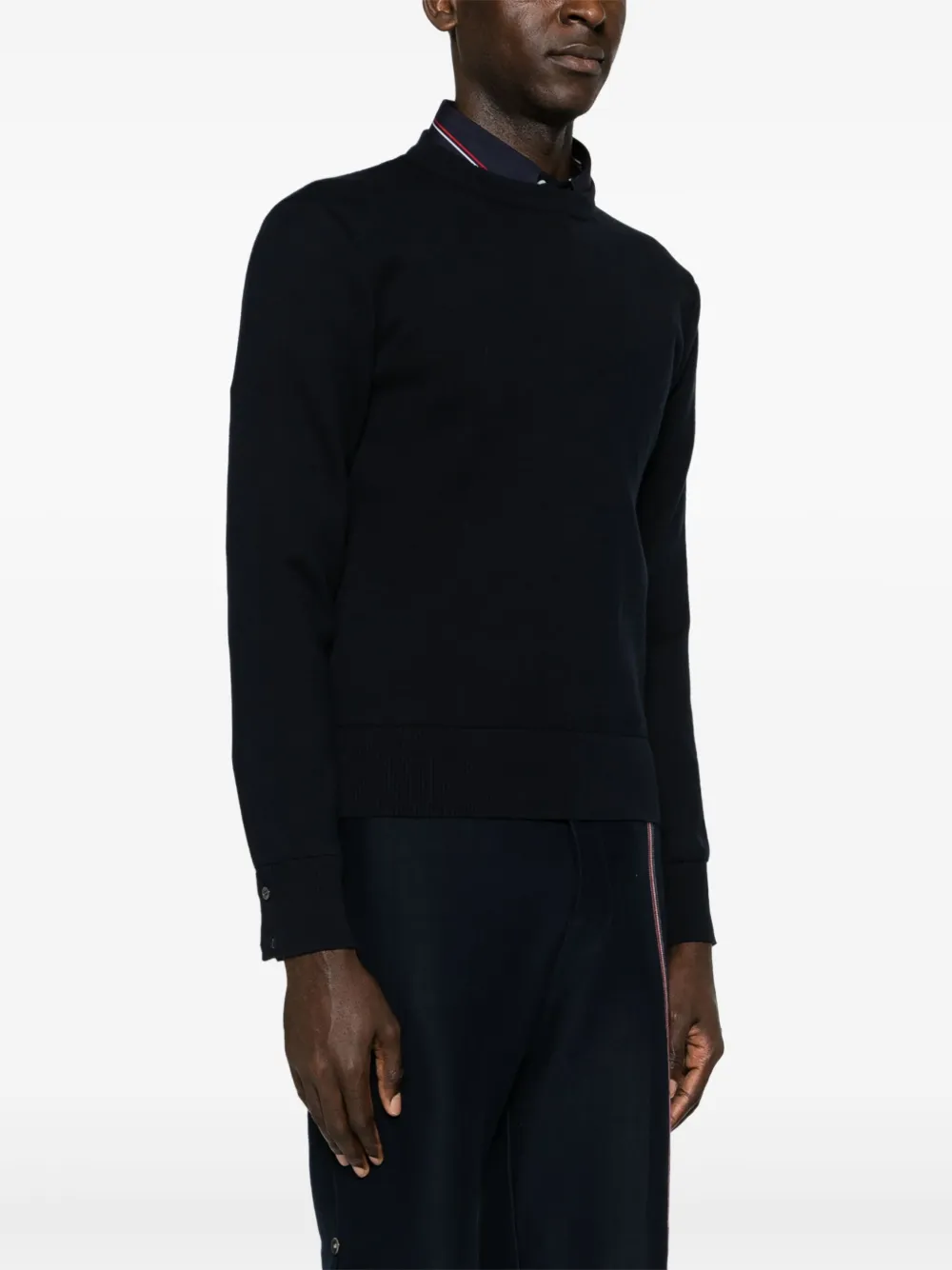 Thom Browne Trui met ronde hals Blauw