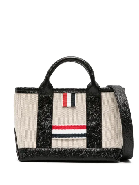 Thom Browne Tool kleine leren shopper