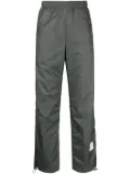 Thom Browne logo-patch sheer-ripstop track pants - Grey