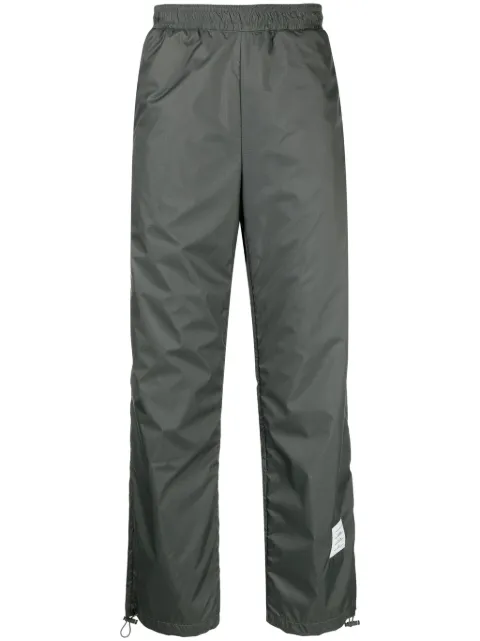 Thom Browne pants con parche del logo