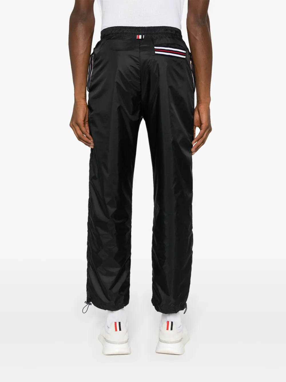 Thom Browne Trainingsbroek met logopatch Blauw