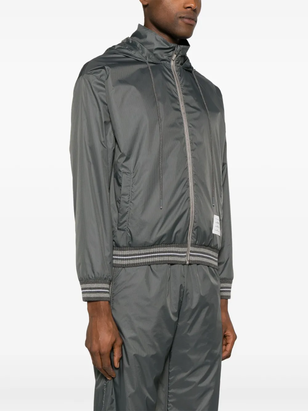 Thom Browne Jack met logopatch Grijs