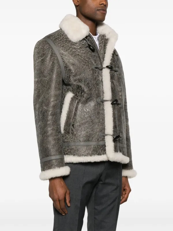 THOM BROWNE ジャケット グレー系 Made In Italy Thom Browne - Bomber jacket in technical fabric grey - The