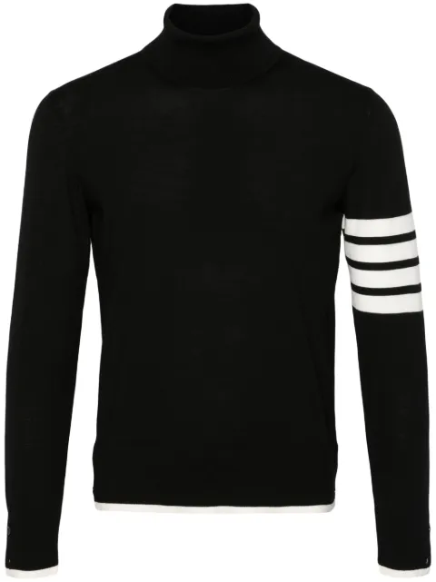 Thom Browne 4-Bar roll-neck wool jumper