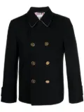 Thom Browne double-breasted wool peacoat - Blue