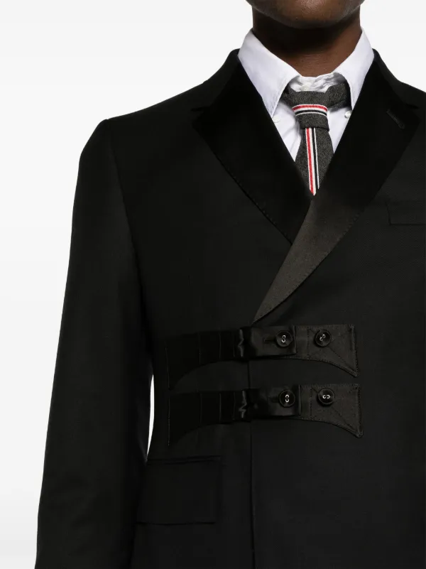 ボトムスその他 Thom Browne Tailored Black Wool Blazer 18590162_40492341_600.jpg