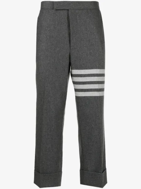 Thom Browne low-rise drop-crotch tailored trousers