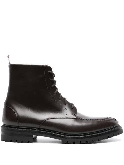 Bottines à bout en amande - Thom Browne - Modalova
