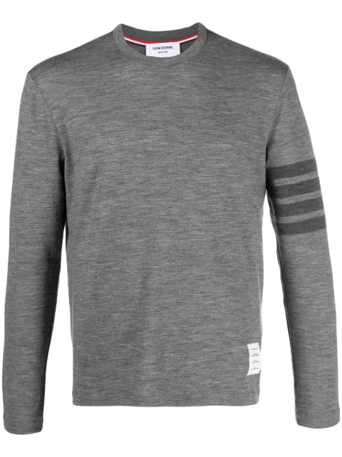 Thom Browne 4-Bar stretch-wool T-shirt