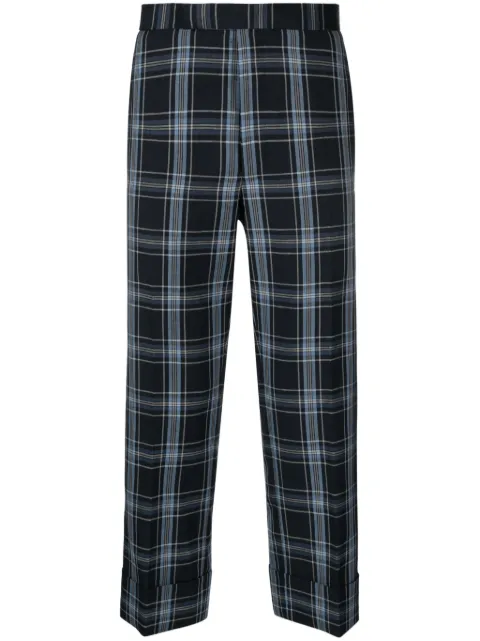 Thom Browne pantalones de vestir drop crotch