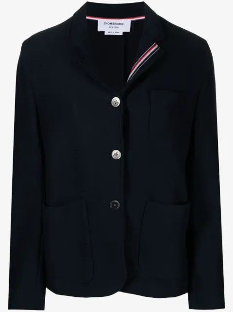 Thom Browne RWB-tab jersey blazer