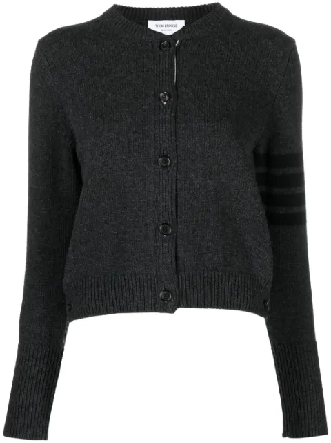 Thom Browne stripe-detailing wool cardigan