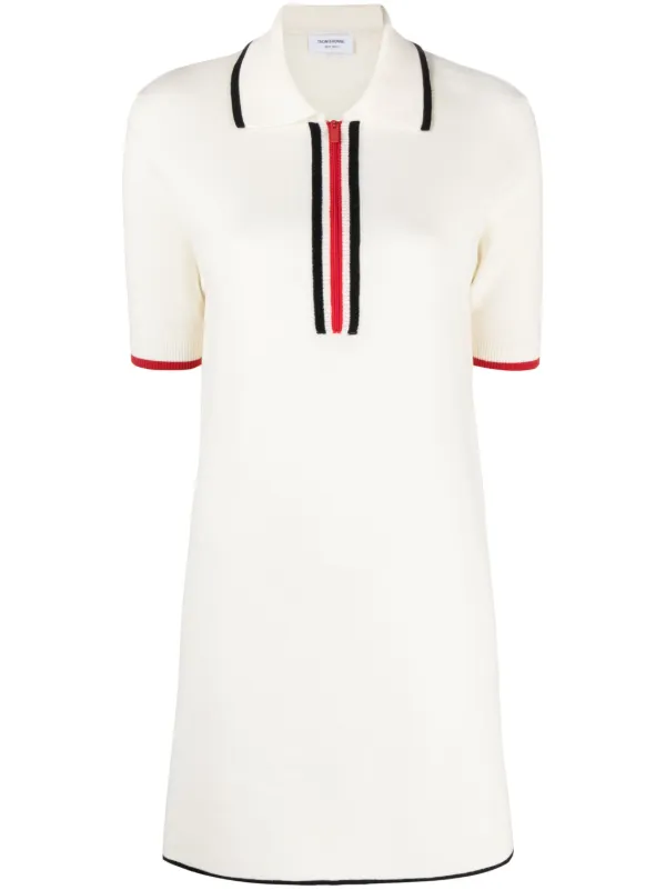 ワンピース THOM BROWNE 'RWB' chemise dress White 22370502_52420831_600.jpg