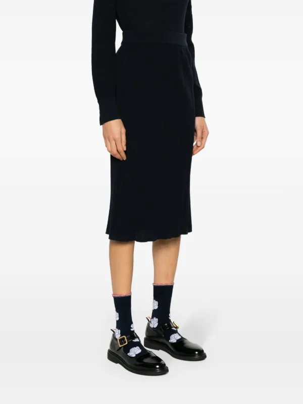 Thom Browne プリーツ スカート | ブルー | FARFETCH JP