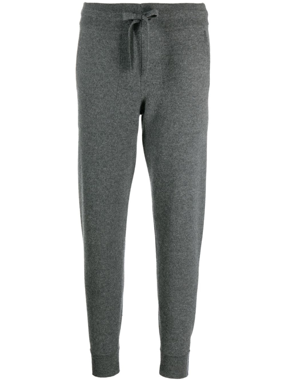Thom Browne Cashmere Tapered Trousers In Grey
