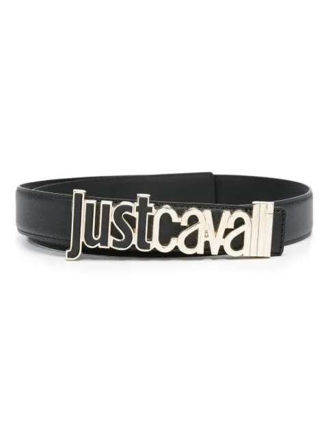Just Cavalli cinturón con letras del logo