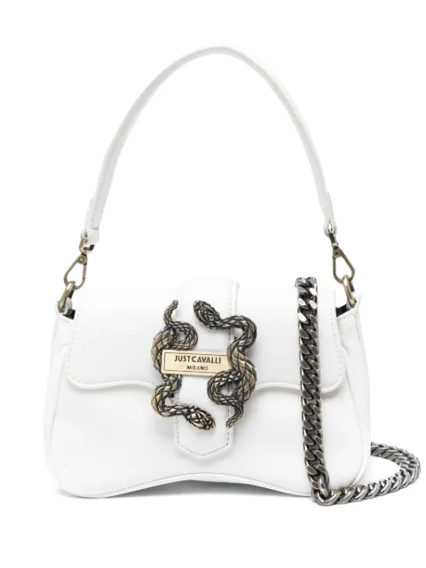 Just Cavalli logo-plaque tote bag