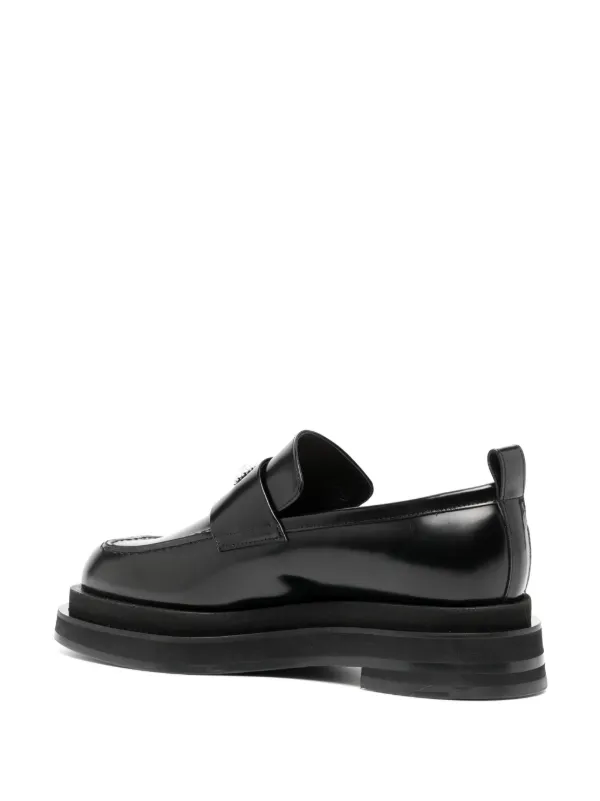 最新 Loafers Platform Toe Heart Rocha Simone | FARFETCH | Black 靴