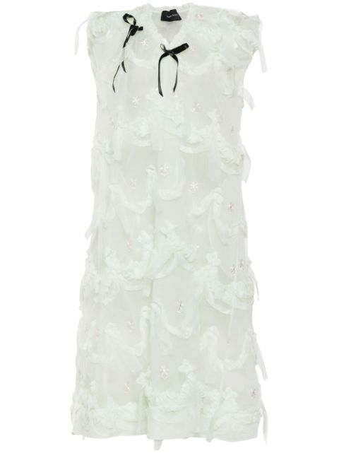 Simone Rocha Shoulder Bite Sack tulle dress