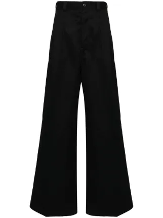 Maison Margiela Yoke ワイドパンツ | ブラック | FARFETCH JP