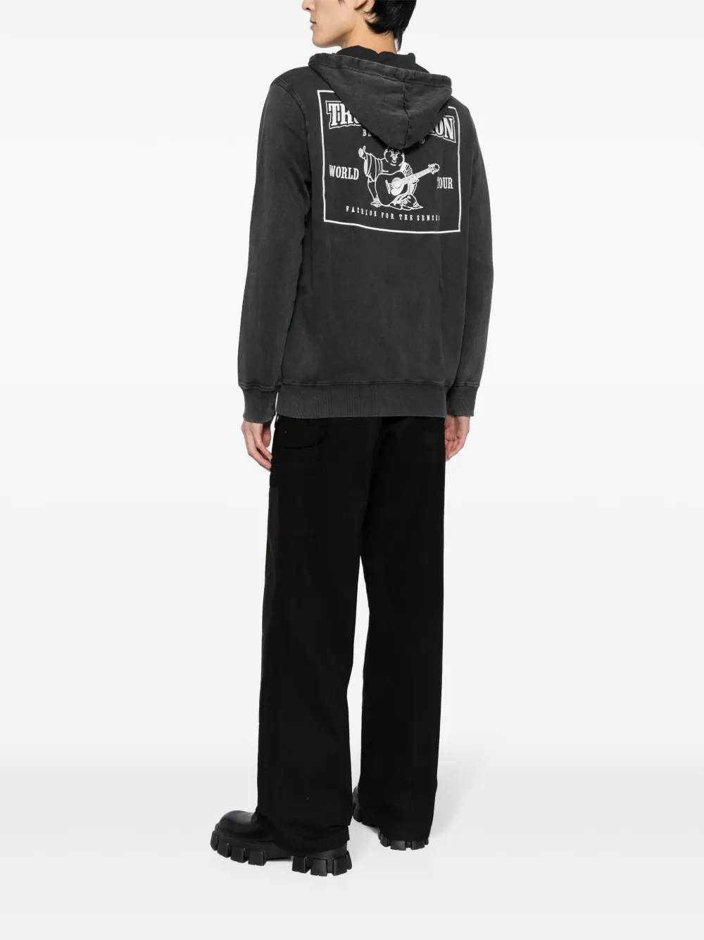 True Religion Jack met capuchon - Grijs