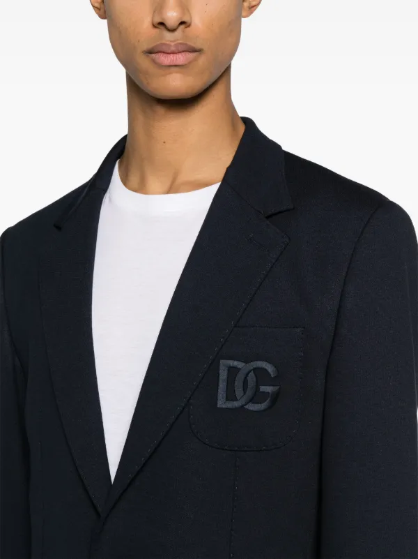 Dolce & Gabbana ロゴ ジャケット | ブルー | FARFETCH JP