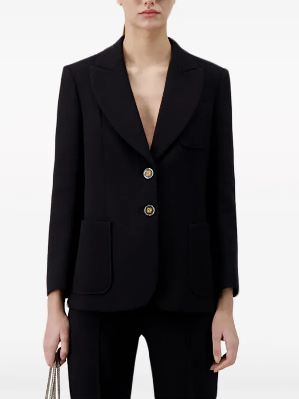 Giambattista Valli シングルジャケット | ブラック | FARFETCH JP