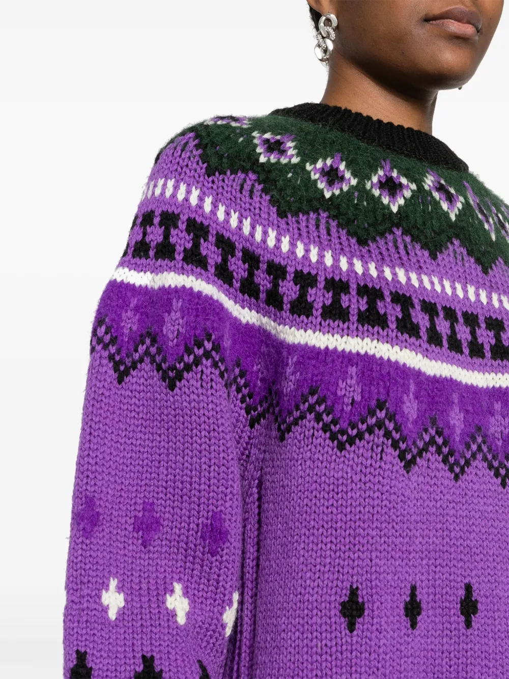 Moncler fair isle clearance sweater