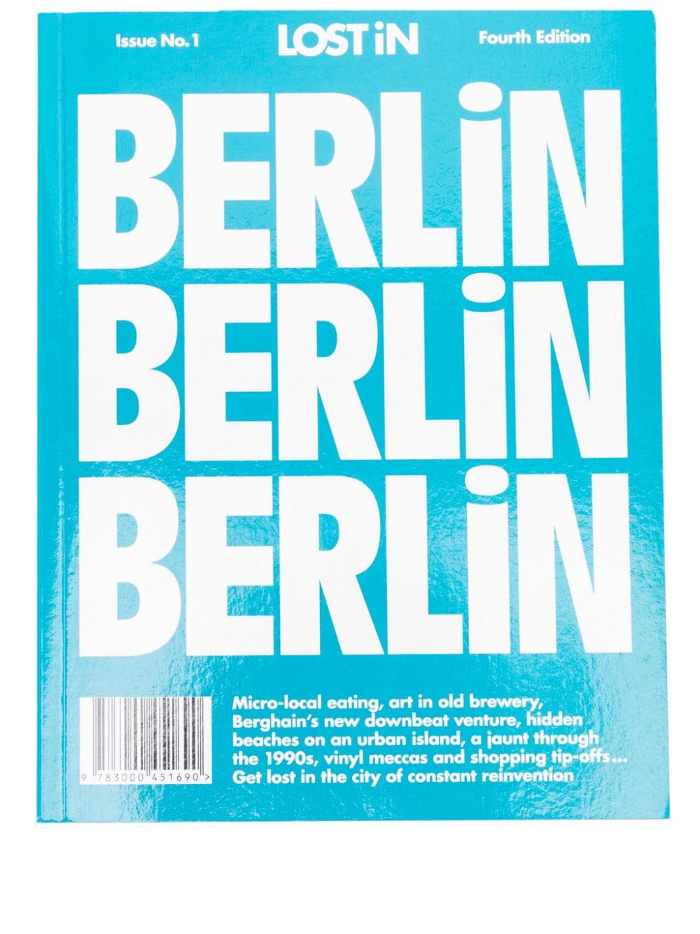 Phaidon Press Berlin By Lost In Paperback Book In Blue