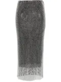 Philosophy Di Lorenzo Serafini rhinestone-embellished skirt - Black
