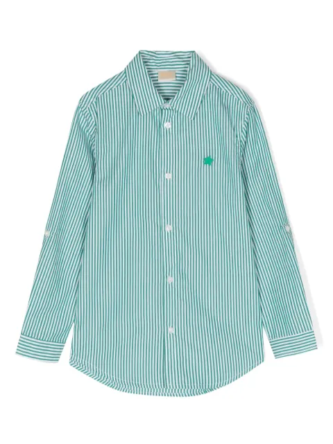 MARLO camisa con rayas estampadas