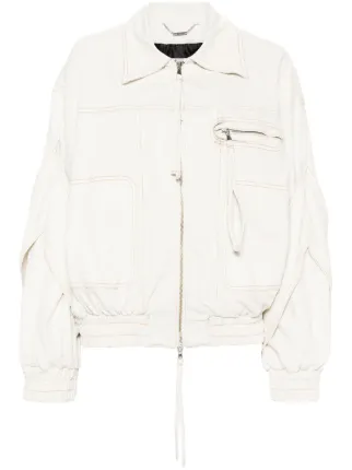 Blumarine パデッド デニムジャケット | ニュートラル | FARFETCH JP